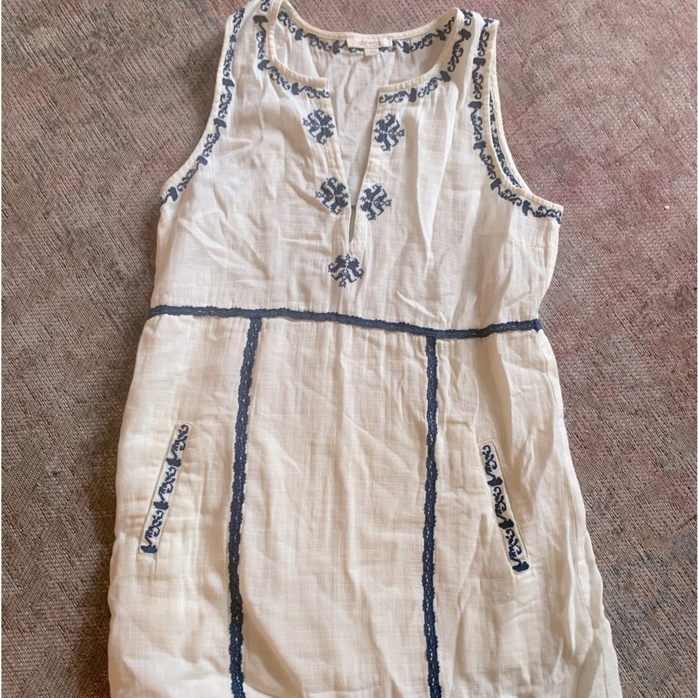 Ella Moss pocket sleeveless dress- size small